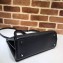 Gucci Zumi Grainy Leather Small Top Handle Bag 569712 Black 2019