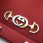 Gucci Zumi Grainy Leather Small Top Handle Bag 569712 Red 2019