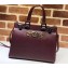 Gucci Zumi Grainy Leather Small Top Handle Bag 569712 Burgundy 2019