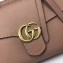 Gucci GG Marmont Small Top Handle Bag 421890 Nude