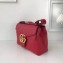 Gucci GG Marmont Leather Shoulder Bag 401173 Red