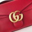 Gucci GG Marmont Leather Shoulder Bag 401173 Red