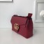 Gucci GG Marmont Leather Shoulder Bag 401173 Dark Red