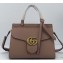 Gucci GG Marmont Mini Top Handle Bag 442622 Nude