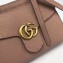 Gucci GG Marmont Mini Top Handle Bag 442622 Nude