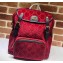 Gucci GG Velvet Small Backpack Bag 574942 Red