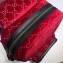 Gucci GG Velvet Small Backpack Bag 574942 Red