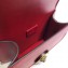 Gucci Leather Saddle Shoulder Bag 495663 Red