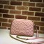 Gucci GG Marmont Medium Matelassé Shoulder Bag 443499 Pink