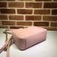 Gucci GG Marmont Medium Matelassé Shoulder Bag 443499 Pink