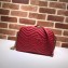 Gucci GG Marmont Medium Matelassé Shoulder Bag 443499 Red