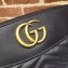 Gucci GG Marmont Medium Matelassé Shoulder Bag 443499 Black