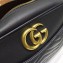 Gucci GG Marmont Medium Matelassé Shoulder Bag 443499 Black