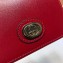 Gucci Leather Card Case Wallet 598532 Red