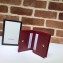 Gucci Leather Card Case Wallet 598532 Red