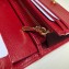 Gucci Leather Card Case Wallet 598532 Red