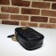 Gucci GG Marmont Matelassé Mini Chain Strap Bag 598597 Black
