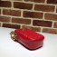 Gucci GG Marmont Matelassé Mini Chain Strap Bag 598597 Red