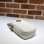 Gucci GG Marmont Matelassé Mini Chain Strap Bag 598597 White