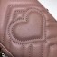 Gucci GG Marmont Matelassé Mini Chain Strap Bag 598597 Nude Pink