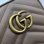 Gucci GG Marmont Matelassé Mini Chain Strap Bag 598597 Nude