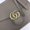 Gucci GG Marmont Small Top Handle Bag 421890 Gray