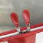 Balenciaga Bazar Pouch Clutch Bag Blue/White/Red