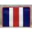 Balenciaga Bazar Pouch Clutch Bag Blue/White/Red