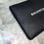 Balenciaga Everyday Logo Pouch Clutch Small Bag Black