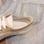 Prada Gabardine Fabric Low-top Sneakers White/Beige 2020