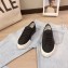 Prada Gabardine Fabric Low-top Sneakers Black 2020