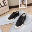 Prada Gabardine Fabric Low-top Sneakers Black 2020