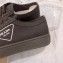 Prada Gabardine Fabric Low-top Sneakers Black 2020