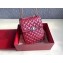 Valentino Rockstud Spike Vertical Phone Bag 0124 Red 2019