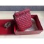 Valentino Rockstud Spike Vertical Phone Bag 0124 Red 2019