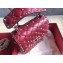 Valentino Rockstud Spike Vertical Phone Bag 0124 Red 2019