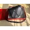 Valentino Large VSLING Grainy Calfskin Shoulder Bag 0074 Black 2019