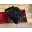 Valentino Rockstud Spike Vertical Phone Bag 0124 Crinkled Black 2019