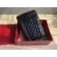 Valentino Rockstud Spike Vertical Phone Bag 0124 Crinkled Black 2019
