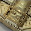 Fendi All-Over FF Motif Leather Large Baguette Bag Gold 2019