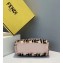Fendi Mink FF Motif Peekaboo Iconic Mini Bag Light Pink 2019