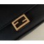 Fendi Nano Baguette Bag Charm Leather Black 2019