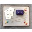 Fendi Nano Baguette Bag Charm Leather Purple 2019