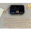 Fendi Nano Baguette Bag Charm Embroidered Sequins Black 2019