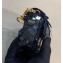 Fendi Nano Baguette Bag Charm Embroidered Sequins Black 2019