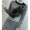 Fendi All-Over FF Motif Brown fabric Baguette Belt Bag 2019