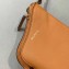 Fendi 3 Pockets Leather Messenger Mini Bag Orange 2019