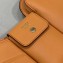Fendi 3 Pockets Leather Messenger Mini Bag Orange 2019