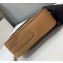Fendi Stamp Brown Fabric FF Motif Camera Case Bag Apricot