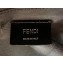 Fendi Brown Fabric FF Motif Nylon Backpack Bag Black/Brown 2019